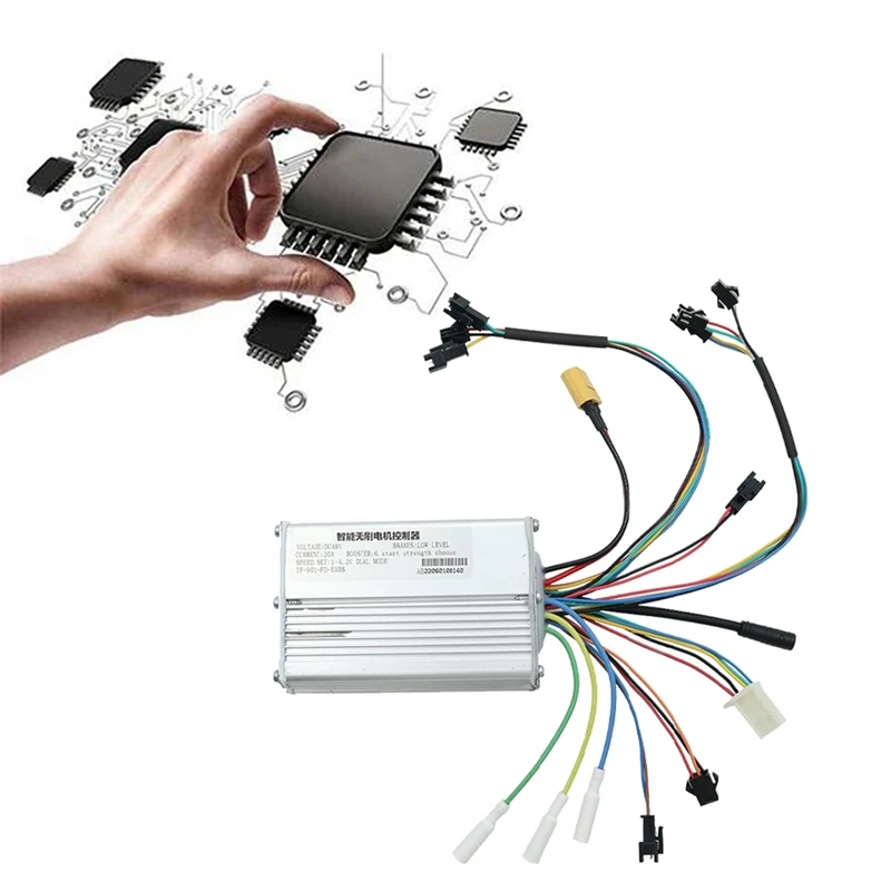 TF-901 DC48V 20A Controller Intelligent Brushless Controller For Electric Scooter E-Bike Universal