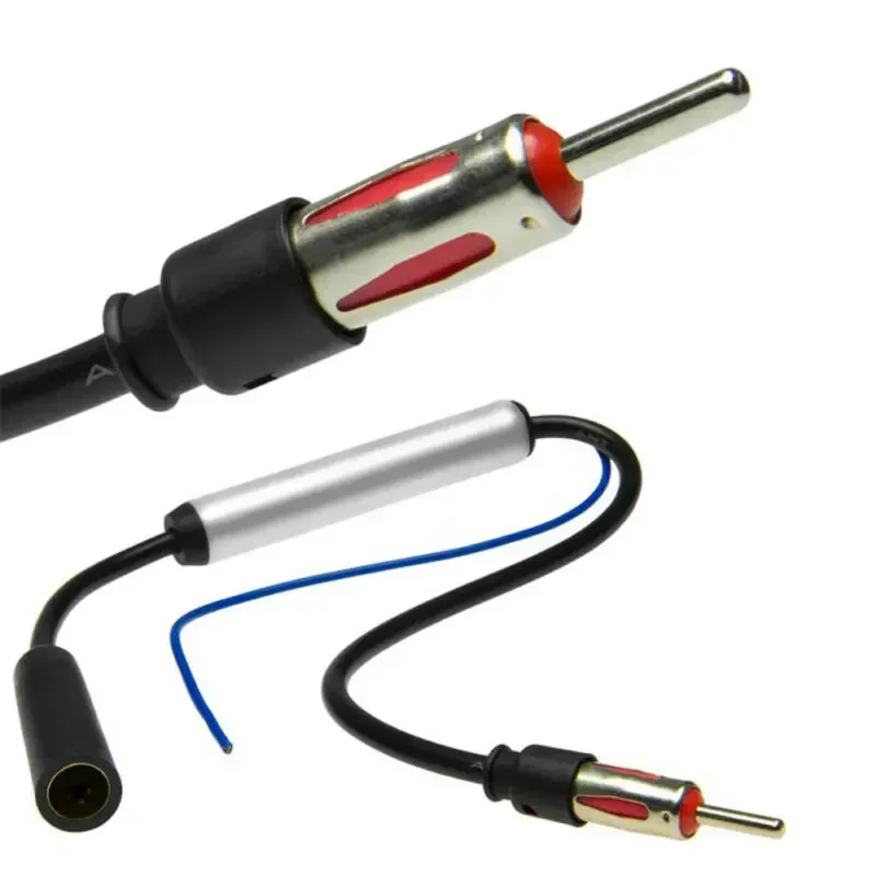 Car Antenna Amplifier Work With AM FM Radio Stations Car Decoration Accessories Car Antenna Radio Signal Amplifiers