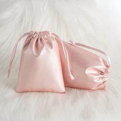 5pcs/lot PU Leather Gift Bags Perfect For weddings Special Occasion Drawstring Jewelry Pouches DIY Earrings Necklace Storage Bag