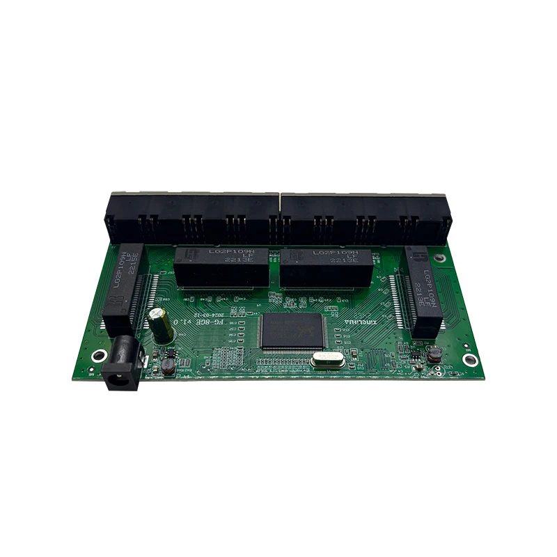 Module de Commutateurs Industriels Réseau Ethernet, 8 Ports, 10 m, 100 m, 1000m, 5V-16V