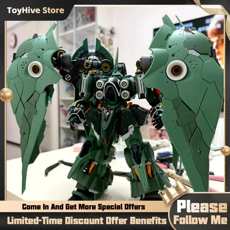 In Stock AXIS MODEL WORKS OSIRIS AERIAL DOMINATOR 1/100 Assembling Movability Model Toys Mecha NZ-666 Kshatriya LED LIGHTING KIT