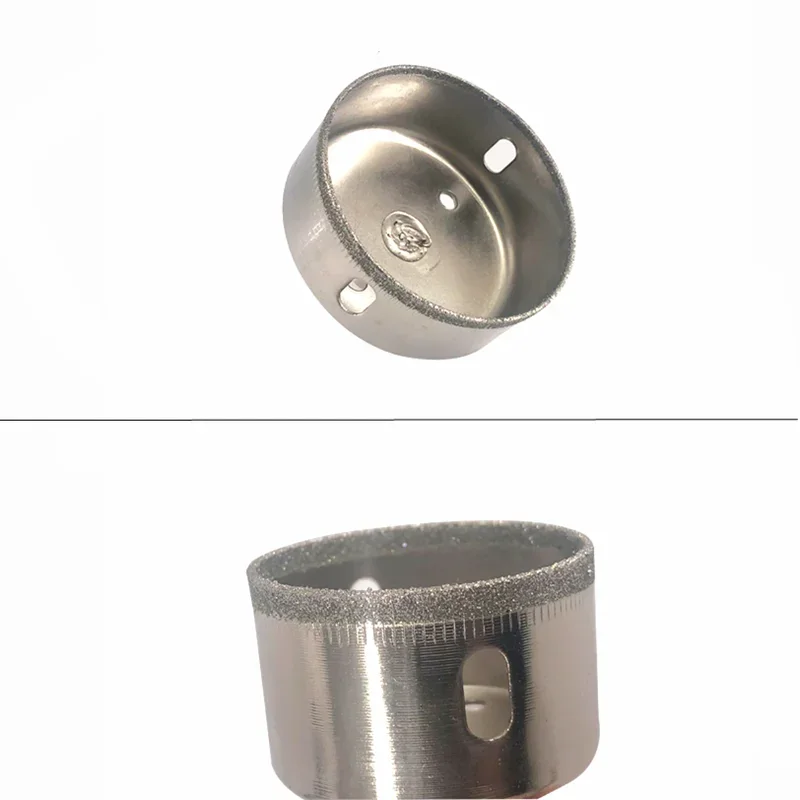 Ferramenta de broca revestida com diamante para vidro, cerâmica, mármore, serra, granito, cortador de telha, cortador de furos, ferramentas de corte, 6-70mm
