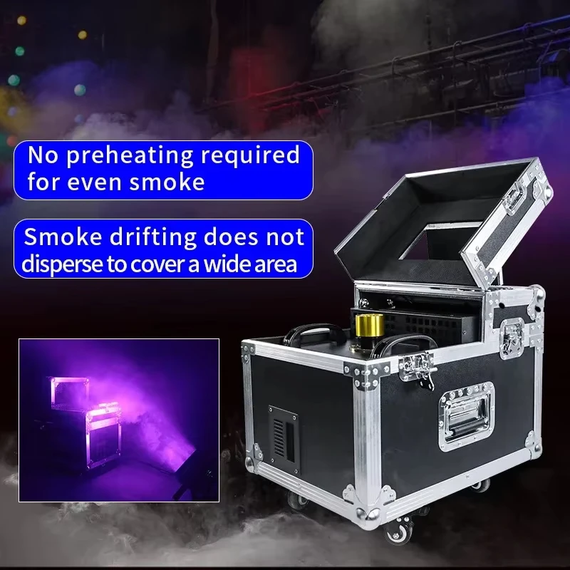 

600W Double Fog Machine for Stage Special Effects Smoke Machine for DJ Disco Wedding Night Bar Performances Mist Sprayer