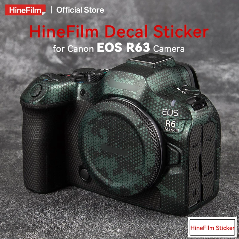 Hinefilm Skin voor Canon EOS R6M3 Camera Sticker R6 III Premium Decal Skin R63 Camera Skin Voor EOS R6 Mark III Wrap Cover Film
