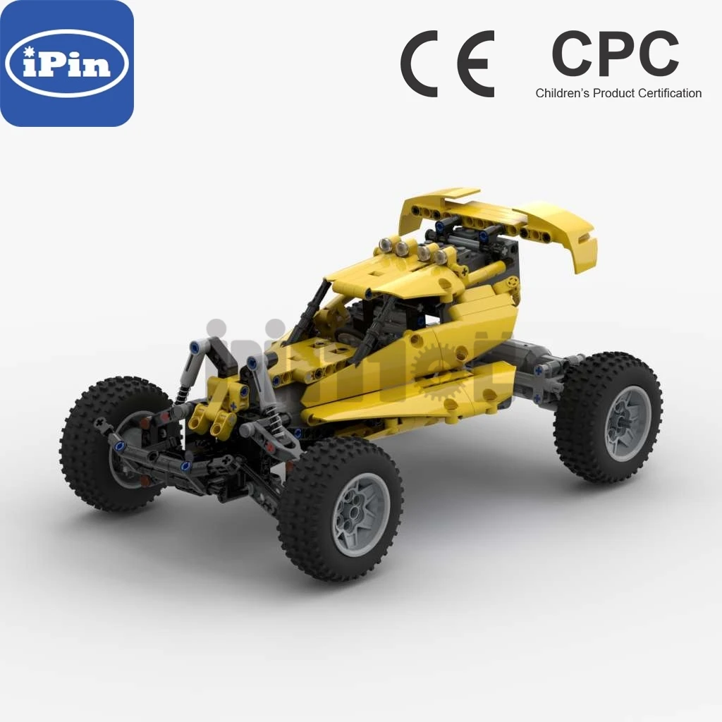 

Moc-77272 retro small off-road vehicle remote control 513pcs Boy Gift splicing building block technology assembly