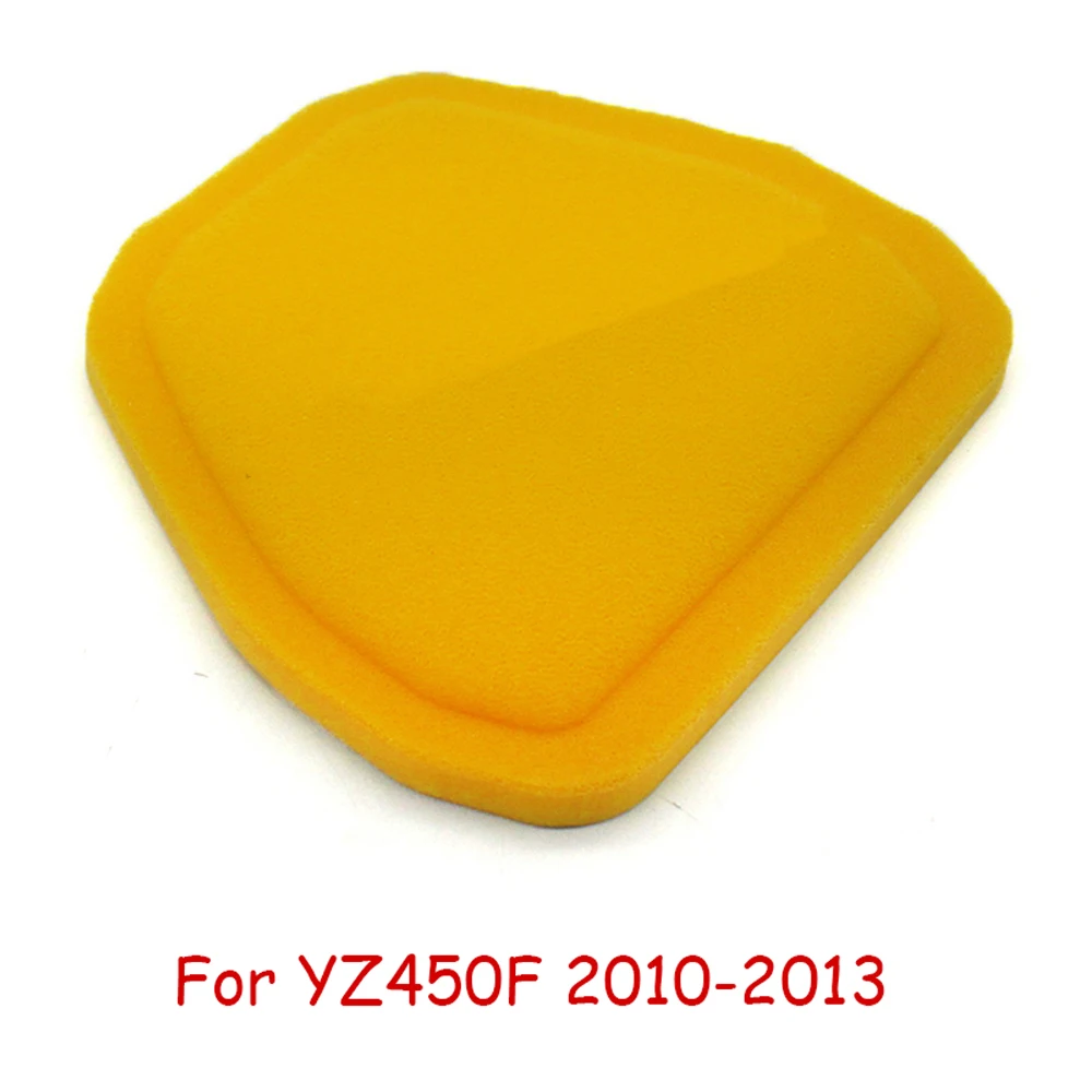 

For Yamaha YZ450F YZ450 F YZ 450F 2010-2013 Motorcycle High Flow Air Filter Cleaner Sponge Air Intake Filter Foam