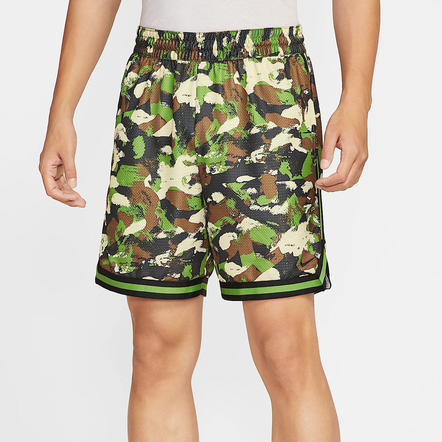 Nike genuine summer men's lace up breathable retro basketball shorts HV1879-350