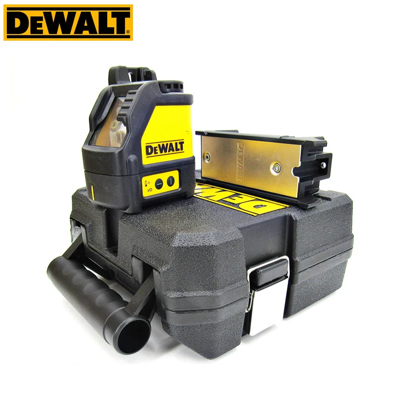 DEWALT DW088CG Two Lines Laser Level Strong Green Light Cross High Precision Horizontal Vertical Laser Level Dotting Instrument