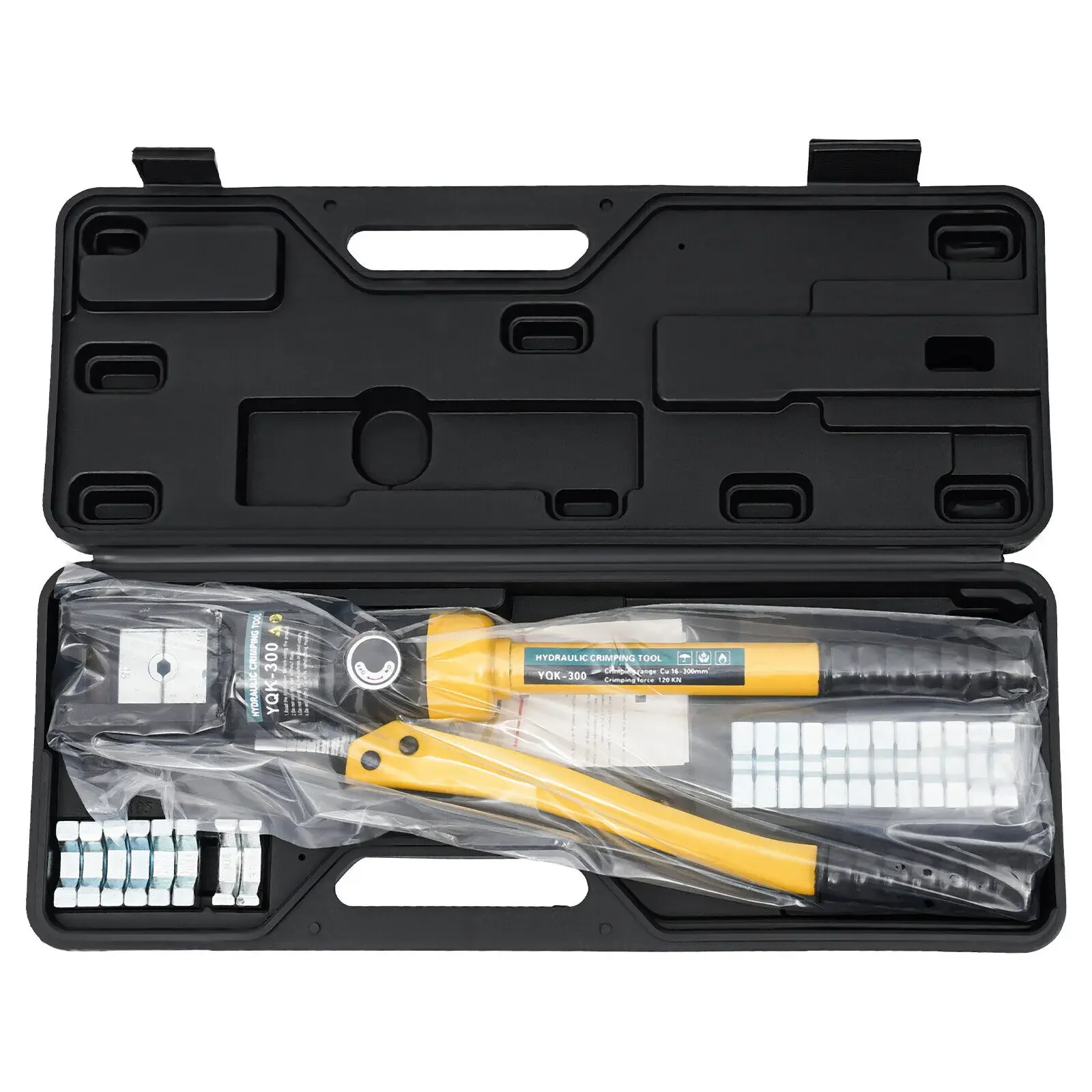 12トン油圧式ワイヤークリンパー、ケーブルラグ端子圧着工具（電気ケーブル作業用）