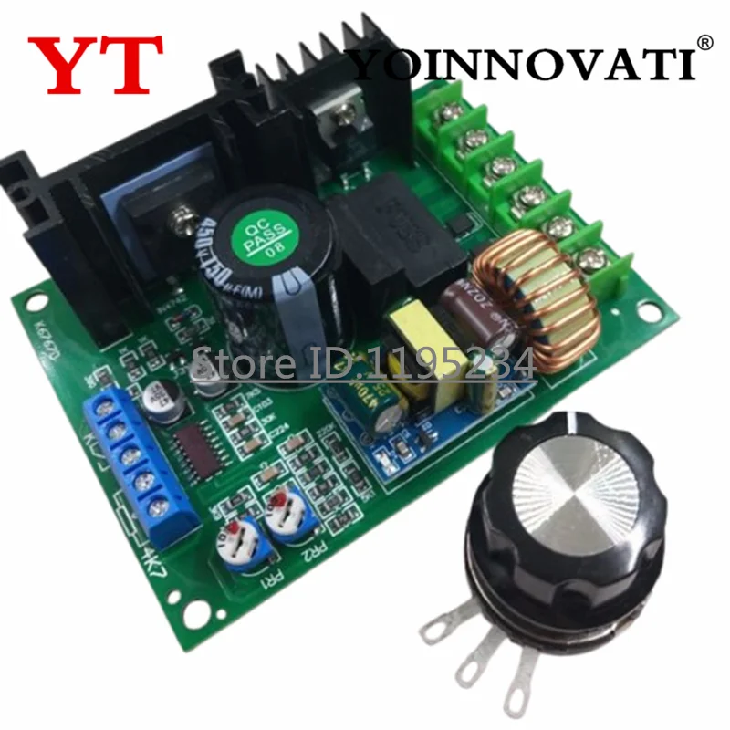 1PCS LY-820 PWM 110V220V DC Permanent Magnet Motor Governor Drive Module Controller Board