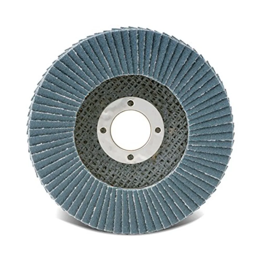

Camel Flap Discs Z-Poly Economy 4-1/2 x 7/8 60-grit Dark Gray Grinding Material for Metal Surface Preparation