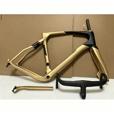 Grevil F| Grenadier | Gravel Bike Frame | 4PC Frameset Including Frame Handlebar Fork and Seatpost | Custom Color Available