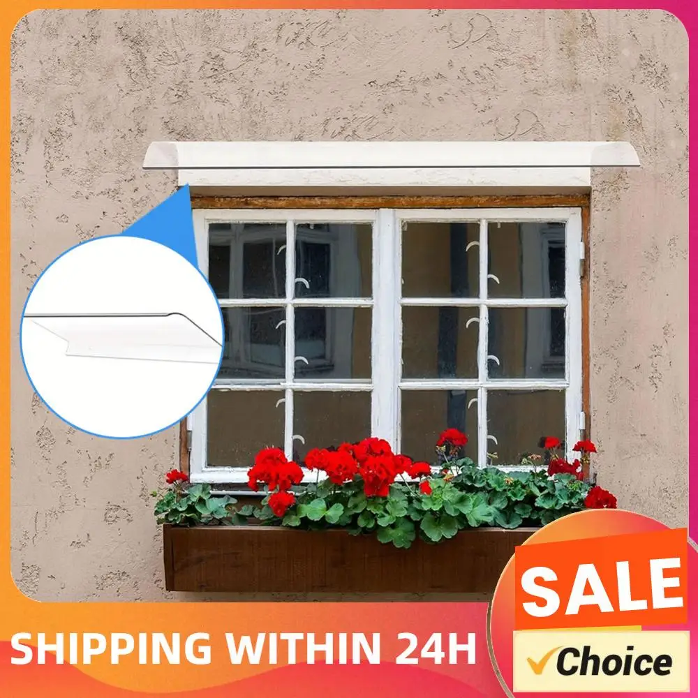 

Навес для окон и дверей без кронштейнов, защитный козырек для окон и дверей, навес-козырек для входной двери/веранды/патио/крыши