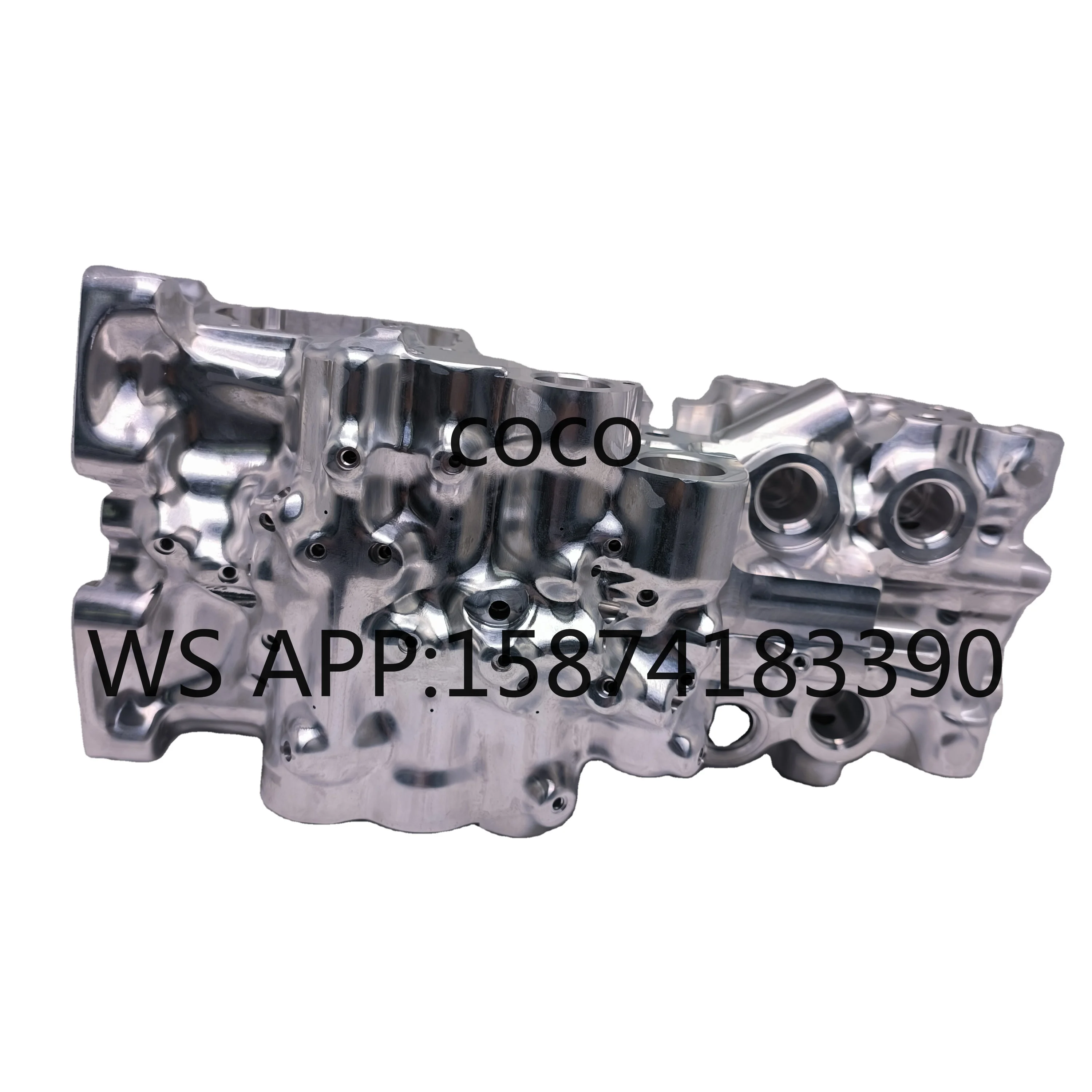 Automotive Engine Aluminum CNC Parts with Gas-Liquid Pass Holes Custom CNC Machining Service