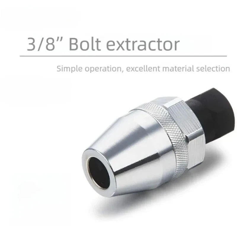 

Инструмент для извлечения выломанных болтов и шпилек 3/8 дюйма, из легированной стали, для круглых шпилек от 1/4 до 1/2 дюйма, набор для авторемонта и DIY