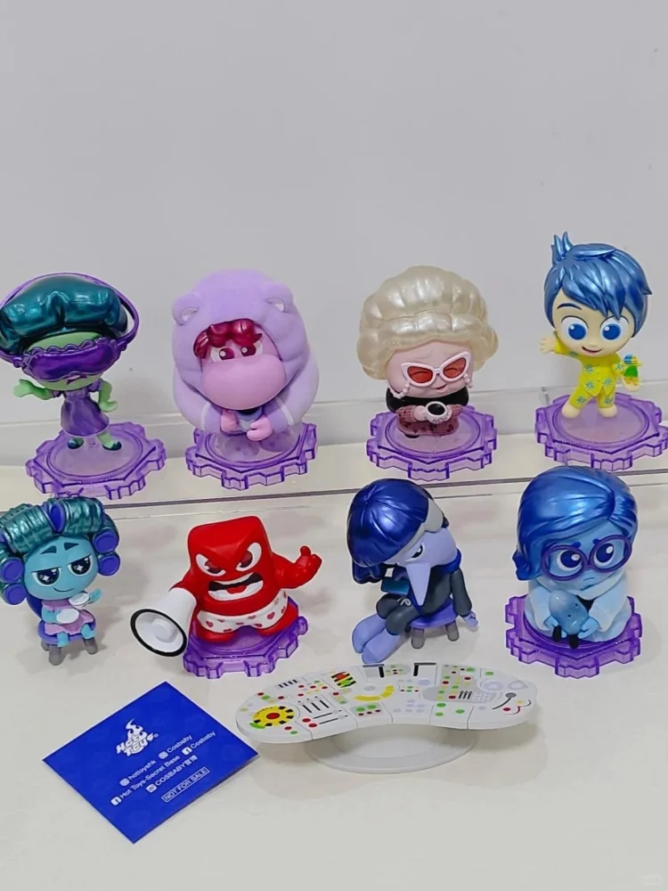 

Горячие игрушки Inside Out 2, пижамная вечеринка, серия, аксессуары, креативная глухая коробка, счастливое ягодицы, мини-кукла Fury Cosbi, игрушка ручной работы в подарок