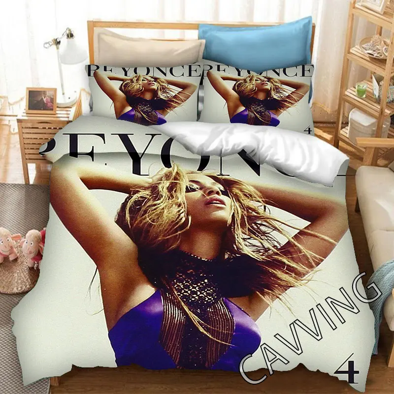 

Beyonce 3D Printed Bedding Set Duvet Covers & Pillow Cases Comforter Quilt Cover (US/EU/AU Sizes) L01