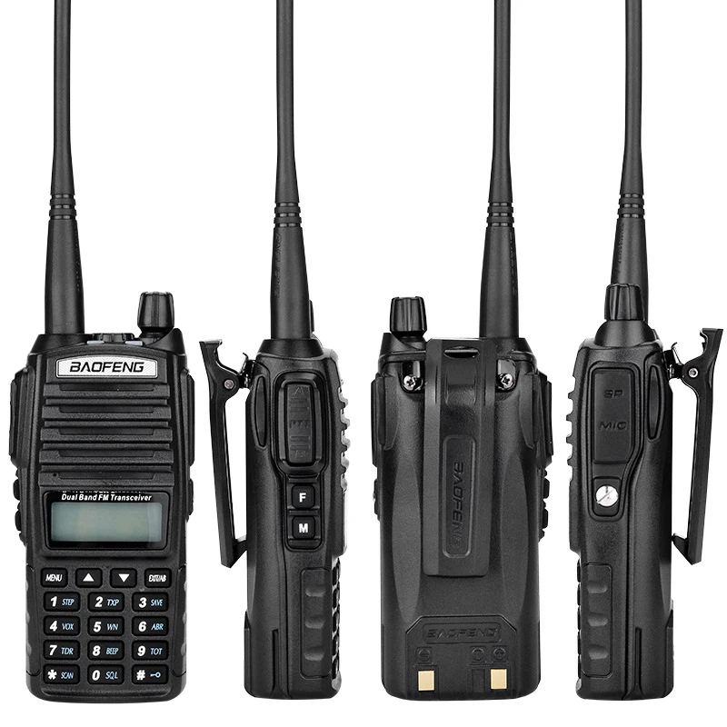 

Baofeng uv-82 walkie talkie long range dual band two way radio commutator portable hunting cb radio stations Transceiver