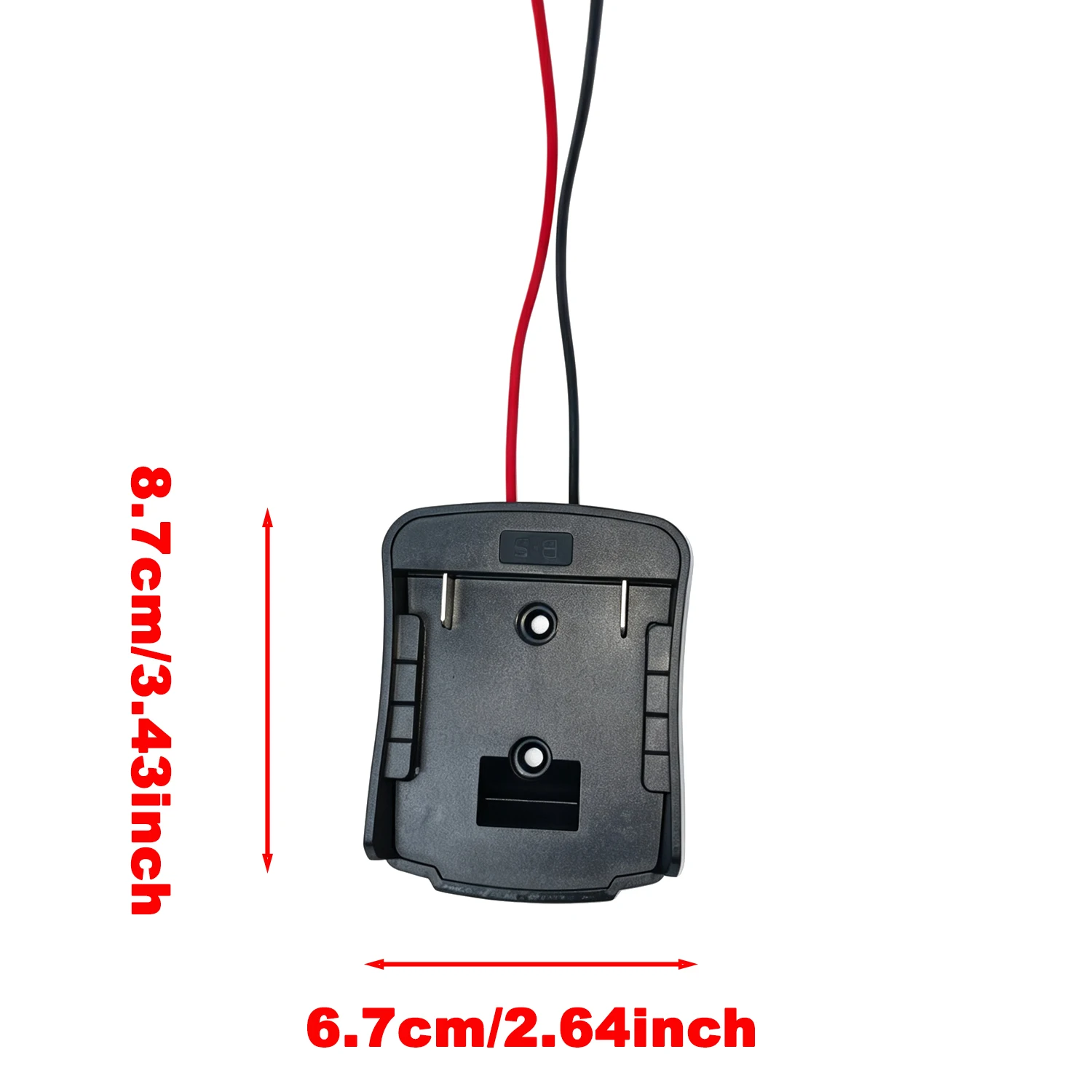 Battery Adapter for Bosch 18 V Li-ion Battery,Power Wheels Adapter Connector Dock 14 AWG Wires for Bosch BAT609 BAT618G