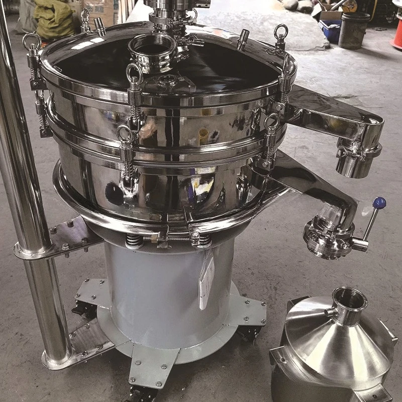 Nitrogen Protection Vibrating Screen, Air-tight & Ultrasonic Type for Industrial Screening