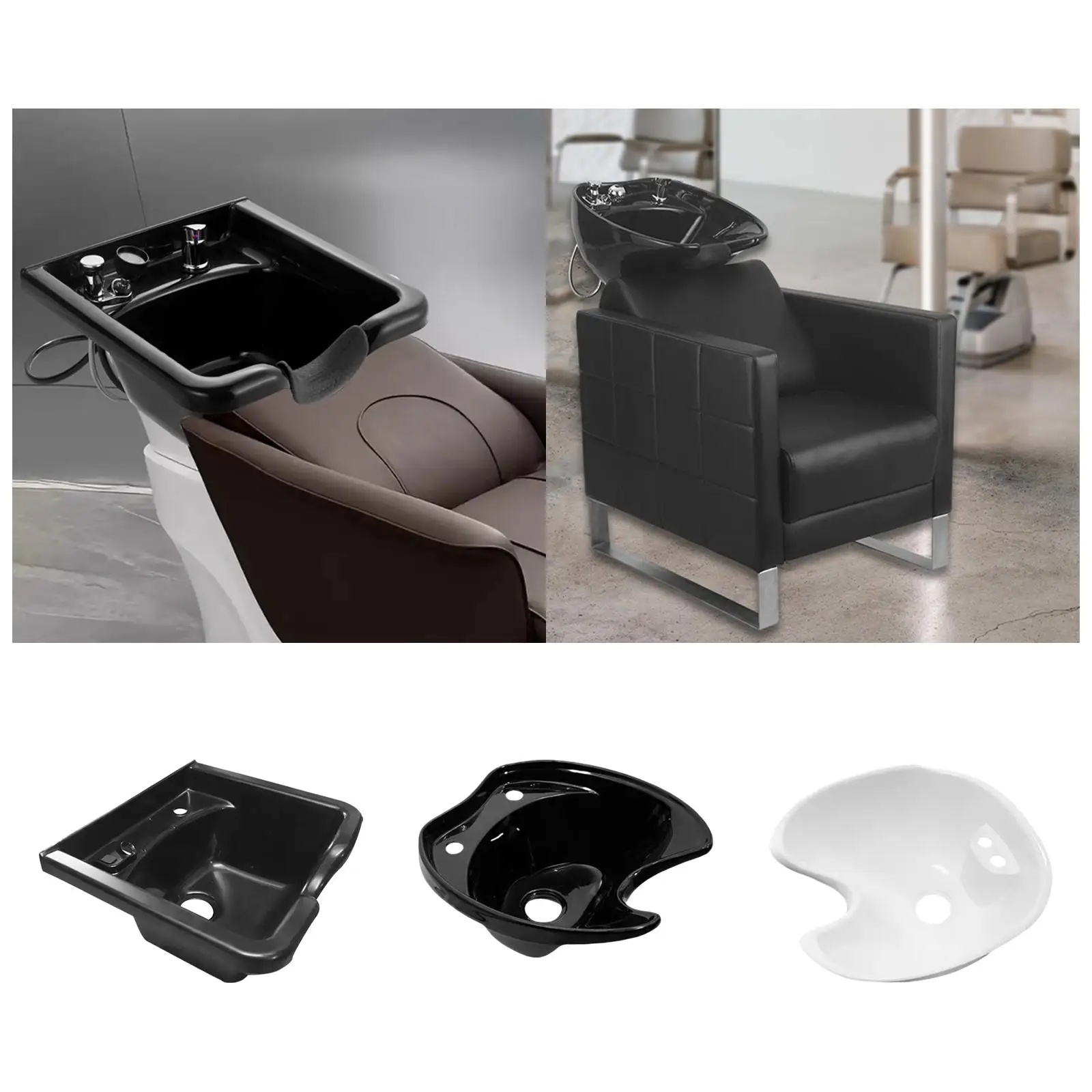 Shampoo Bowl Hair Sink for Salons Beauty Salon Equipment Portable Wash Basin