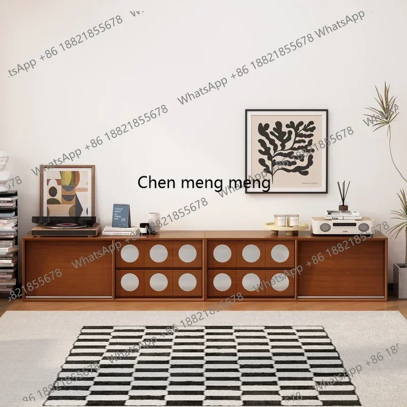 

New arrive Universal Solid Wood TV Cabinet Storage Luxury Monitor Display Living Room Tv Table Nordic Fireplace Archivadores Fur