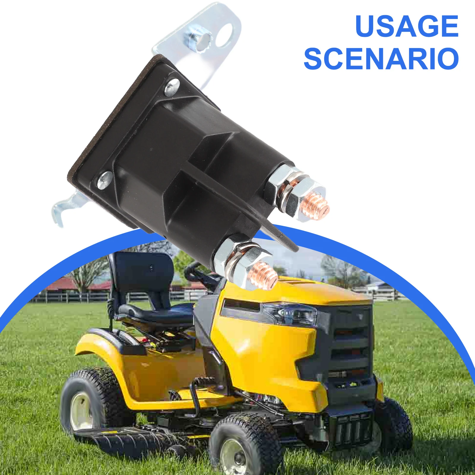 Efficiently Replace Your Old Starter Solenoid With This Aftermarket Option For For Troy Lawn Mowers Fits Part No 7260513