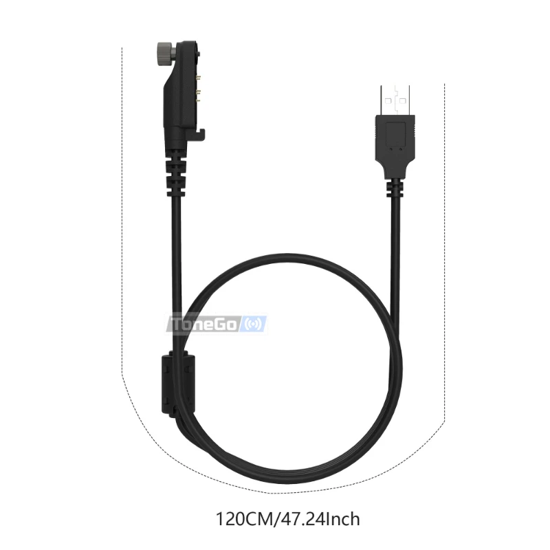 PC152 Walkie Talkie USB Programming Cable HP780 Portable Radio Write Frequency Cable Compatible with HP700 HP680 HP785 1/2PCS