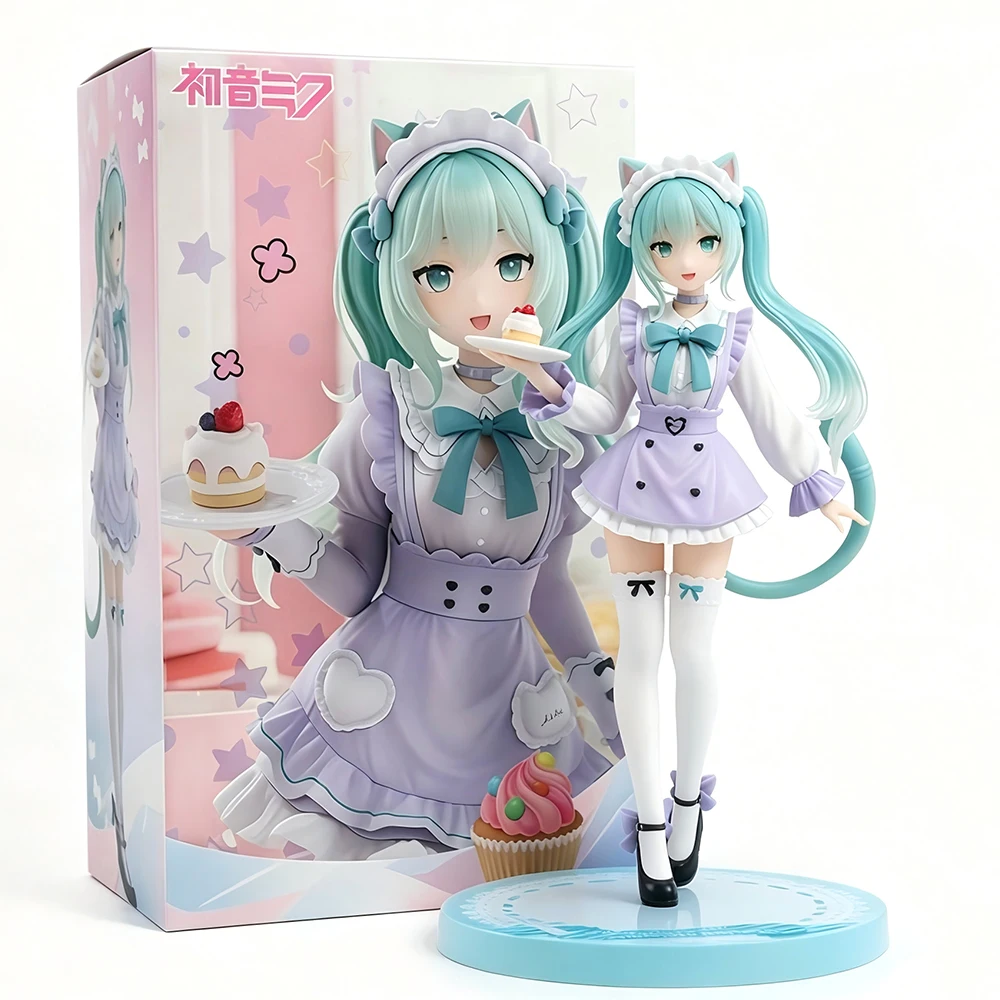 Model Kit Hatsune Miku - 17cm Hatsune Miku Nachoneko Channel Cat