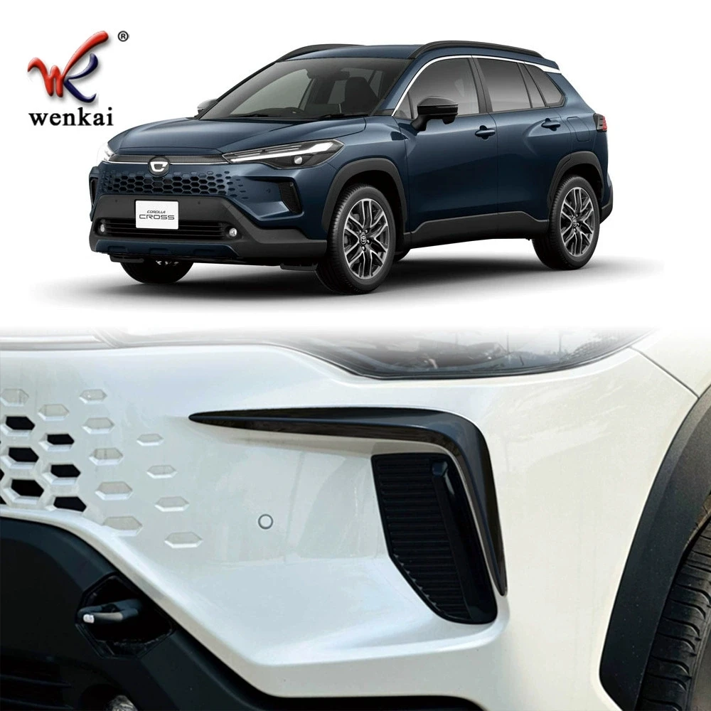 

For 2025 Toyota Corolla Cross Front Fog Lamp Bumper Trim Chrome Accessories
