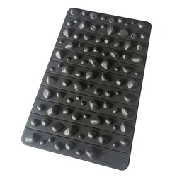 Reflexology Walk Stone Foot Massage Mat Pebbles Mat Health Care Acupuncture Shiatsu Circulation For Grown-ups 50cm x 30cm x 2cm