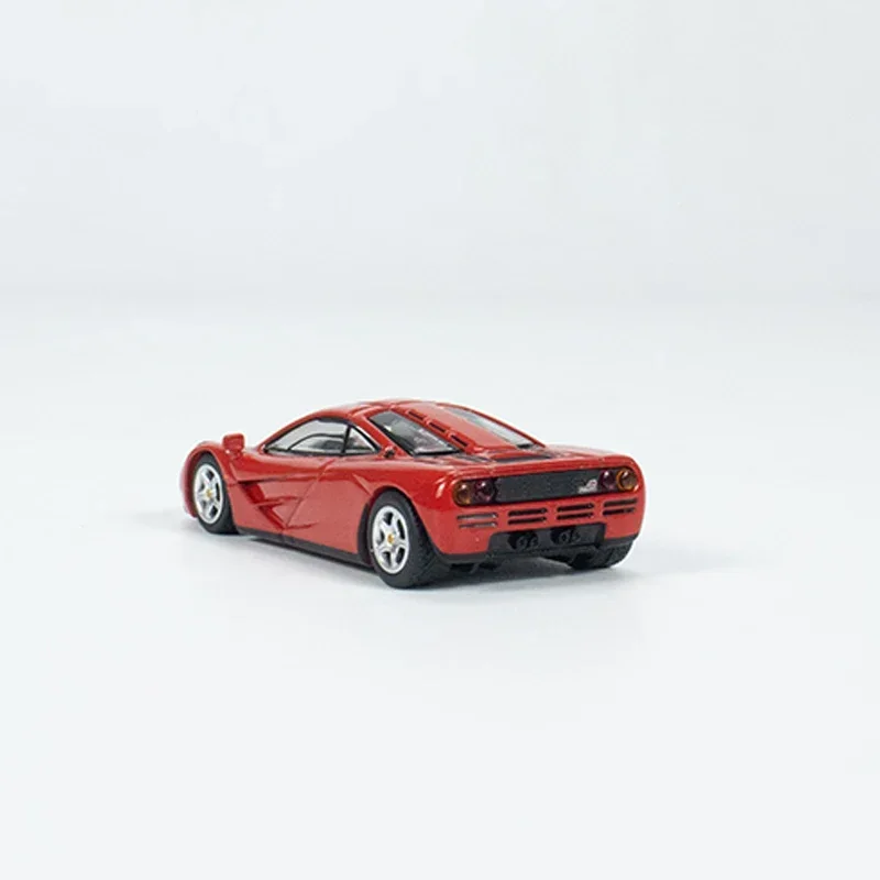 MINIGT-modelo de coche MC de aleación fundido a presión, colección de vehículos deportivos, #654, rojo, 1:64