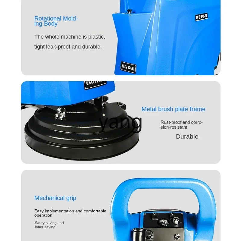 LTT Battery Type Commercial Hotel Supermarket Factory Automatic Three-in-One Cleaning Machine