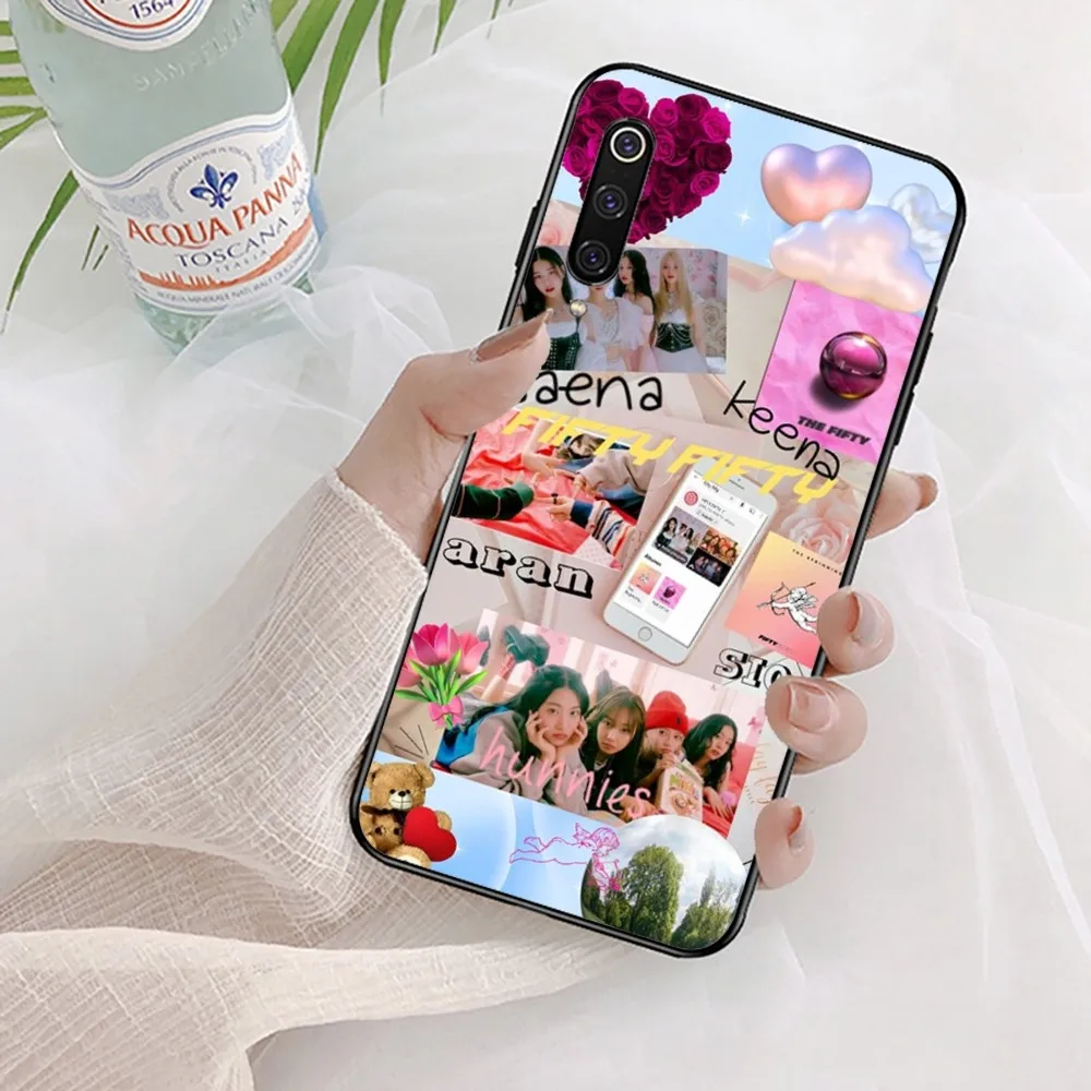 F-FIFTY F-FIFTY Kpop Phone Case For Xiaomi Mi 5X 8 9 10 11 12 lite pro 10T PocoX3pro PocoM3 Note 10 pro lite