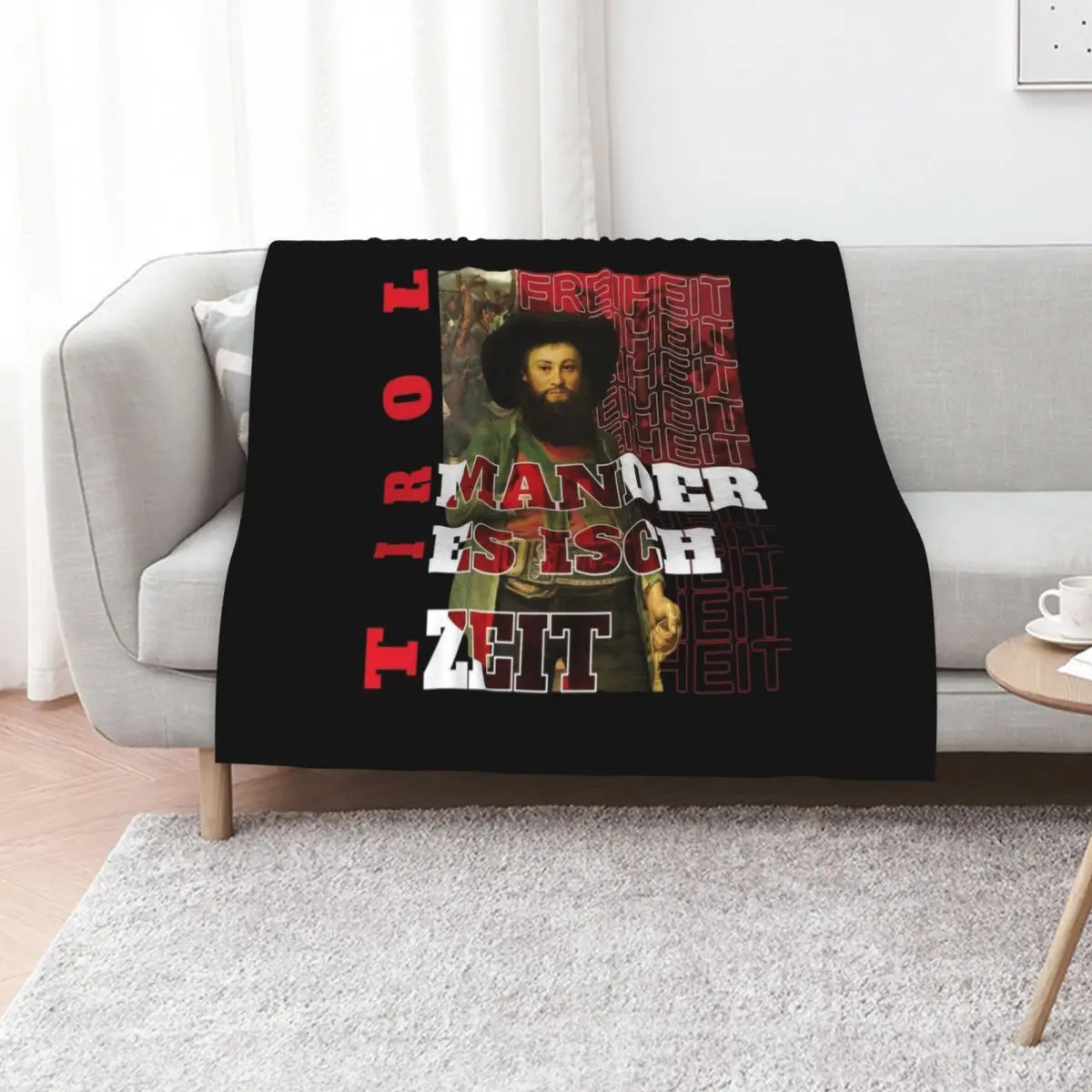 It's time for Andreas Hofer Tirol Throw Blanket Sleeping Bag Flannels Luxury St Luxury Brand Travel Decorative Throw Blankets