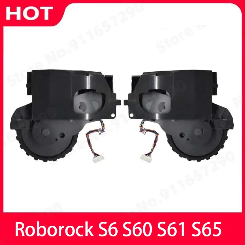Original Roborock S6 S60 S61 S65 Travel Wheel Right And Left Wheel Module Replacement Parts Sweeping Robot Accessories