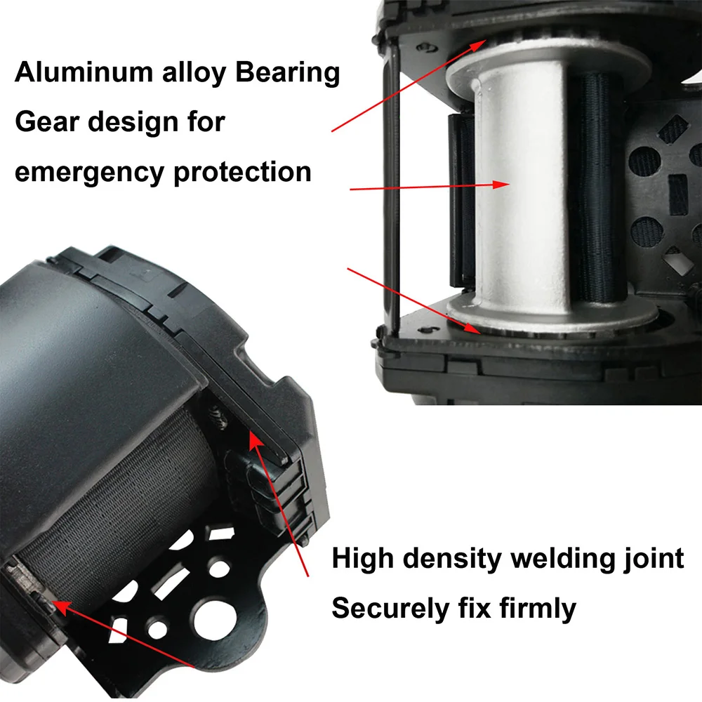 Cinturón de seguridad automático Universal de tres puntos para coche, hebilla de límite de espacio, retenedor de Clip, cinturón de seguridad