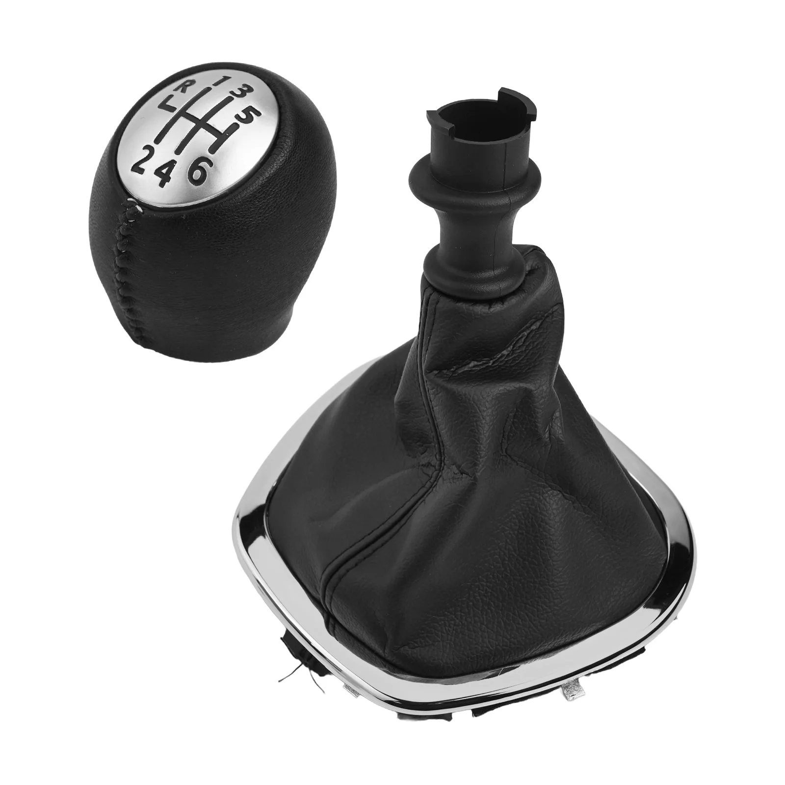 

Automotive Gear Shift Knob + Cover Gear Shift Knob Lever Shifter Gaiter Boot For Trafic For Vivaro B For Talento 2014-19