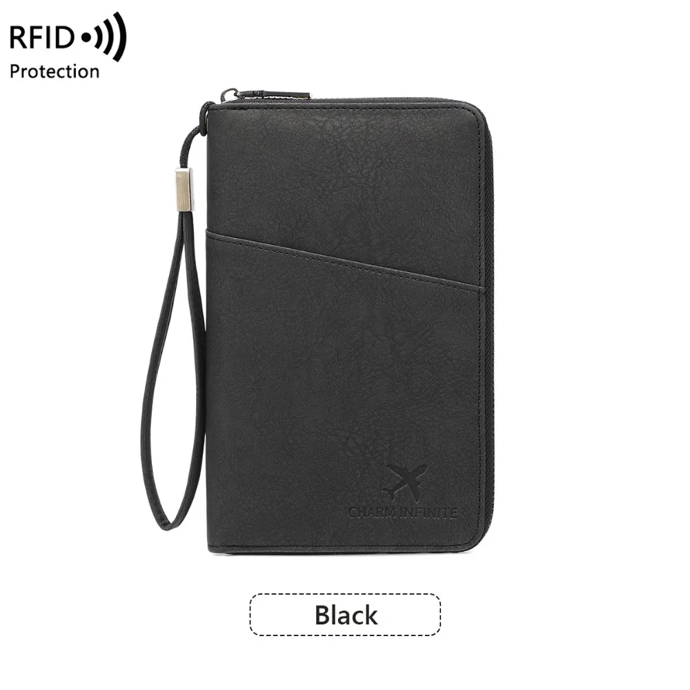 

Защита от кражи с использованием RFID-технологий ​ ​ Держатель для паспорта с защитой от RFID-сканирования ​ ​ Множество слотов для карт ​ ​ Прочный ​ ​ Органайзер для дорожных документов ​