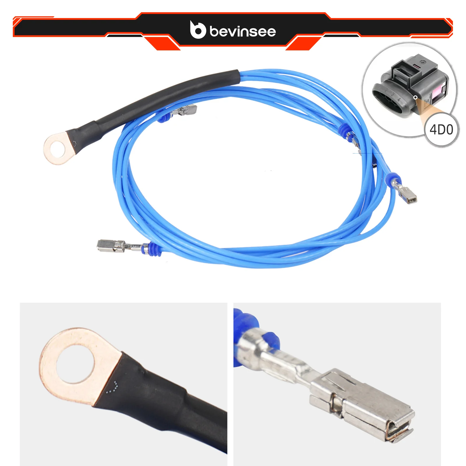 

For EA888 Gen3 2.0T 1.8T 4D0 Coil Grounding Wire, for VW Golf GTI/R for Golf MK7/MK7.5/MK8, for Audi A3 S3