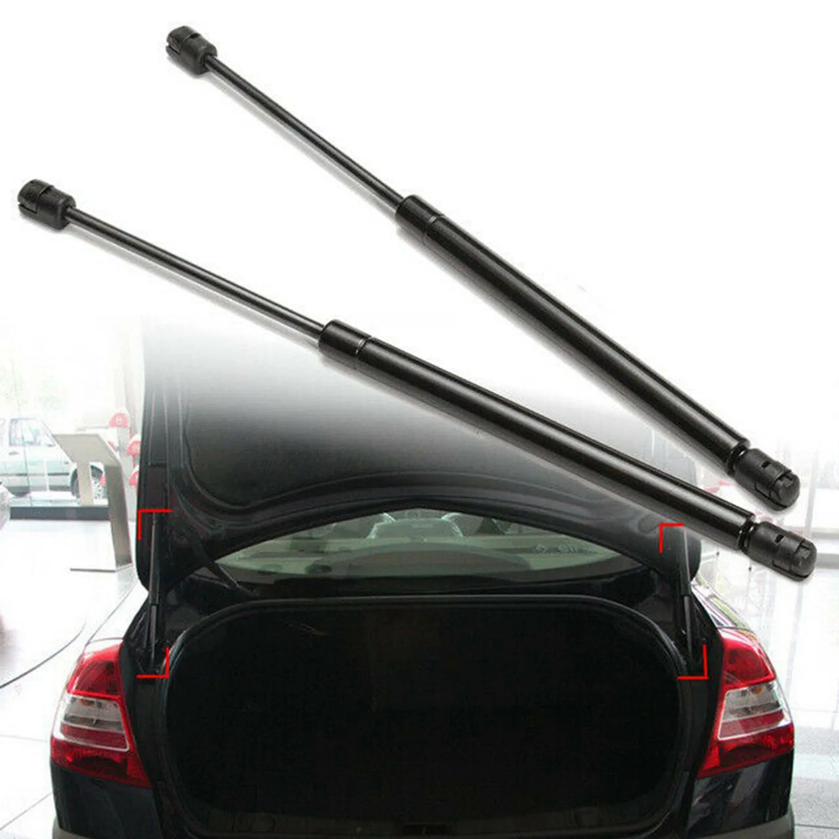 2X Rear Trunk Tailgate Boot Gas Spring Shock Lift Strut Struts Support Bar Rod For-BMW 3 Series E90 2006-2011