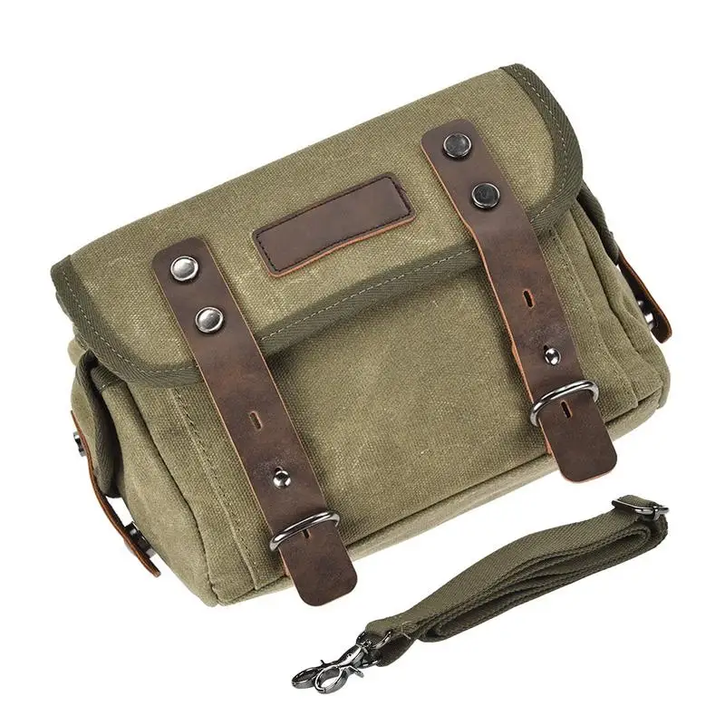 

Motorcycle Luggage Bag Detachable Canvas Motorcycle Saddlebags Motorbike Panniers Tail Bag Side Bags Multifunctional Motorcycle