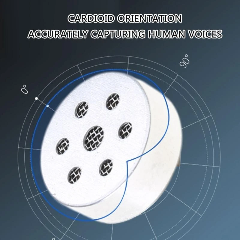 

16mm Microphone Cores for Enhanced Sound Performances in Noisy Environments