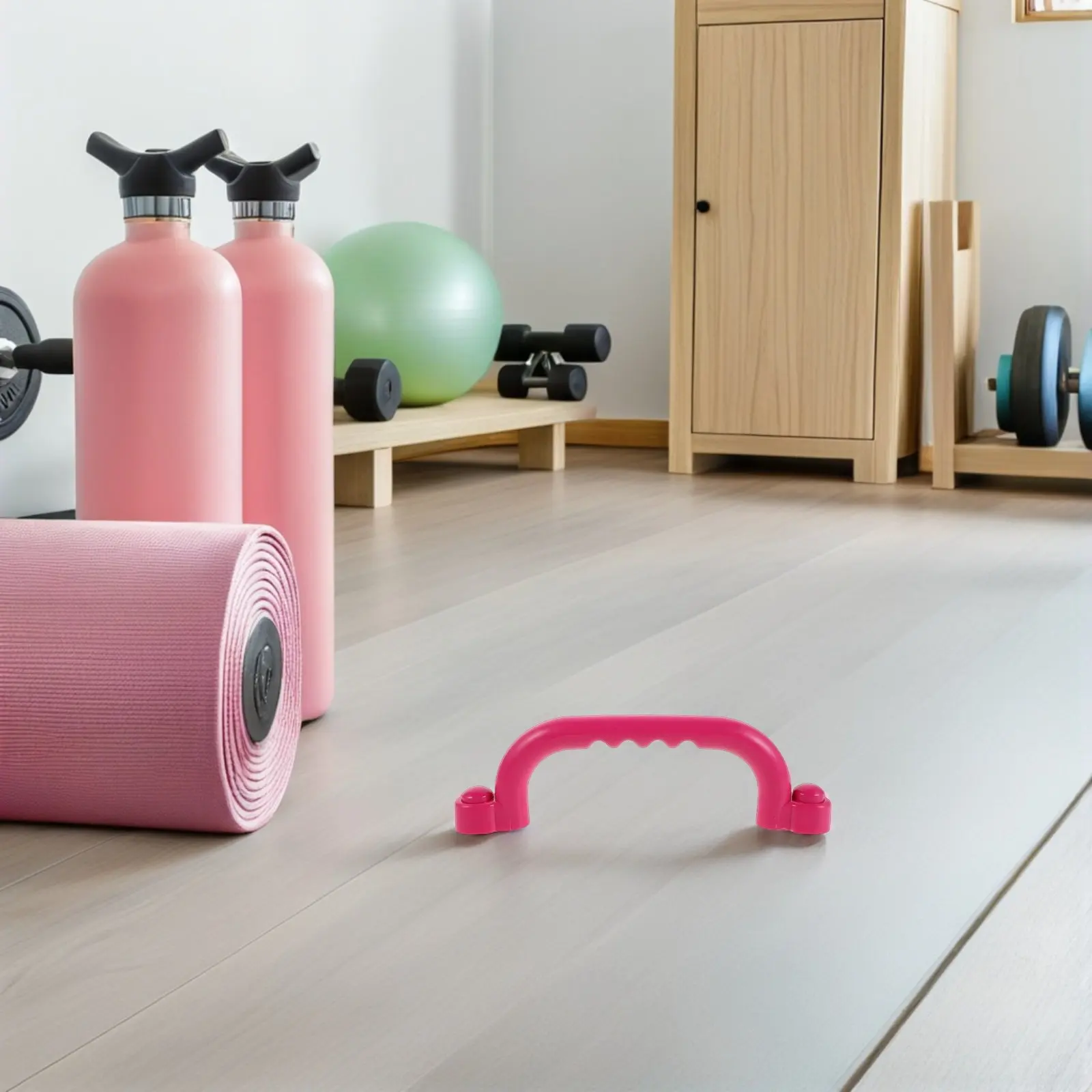 

Пара нескользящих пластиковых ручек для детских игровых комплексов, перекладин и уличных качелей