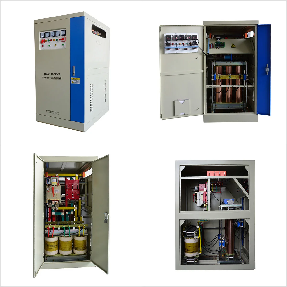 China Manufacturer Price 50Hz 60Hz Automatic 50KVA 500 KVA Three Phase Voltage Stabilizer