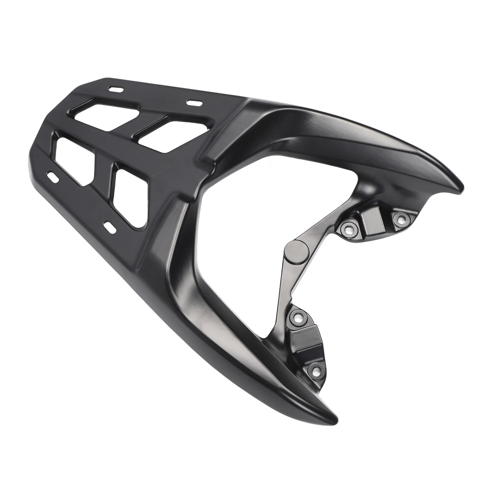 Motorcycle Rear Luggage Rack Strong Tail Storage Cargo Carrier Bracket Aluminium Alloy for Nmax155 Motorcycle Luggage Carrier