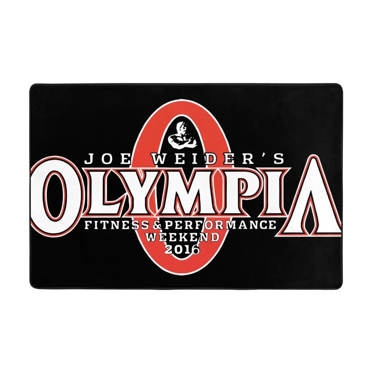 Mr Olympia Bodybuilding per il tempo libero tappeto da esterno tappeto da cucina mandala 24 x36in o più grande