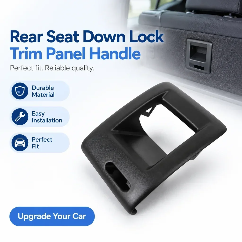 Car Interior Rear Seat Down Lock Buckles Trim Cover Panel Baffle Clasp Hands For VW Passat B6 B7 CC 3C9885893 3C9885894