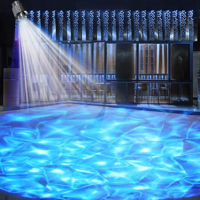 Professional 100W Water Wave Light Emitting Diode Water Wave Wedding Christmas Decoration Water Projector