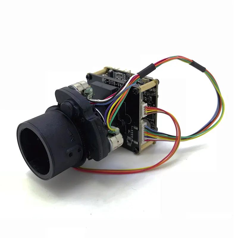 Auto IRIS 1080P 2MP IMX185 Hi3516D  Starvis Board H.265/H.264 POE CCTV IP Camera Module Network Security